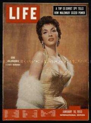 Amerikanische Zeitschrift "Life international". 18/19. Volume 1955