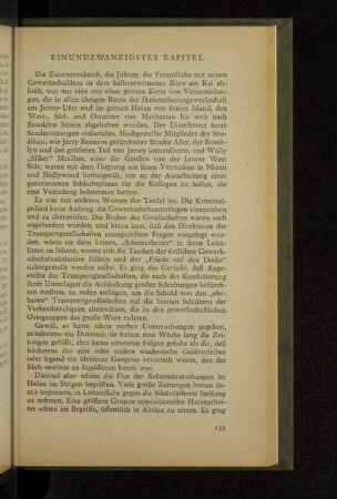 Einundzwanzigstes Kapitel