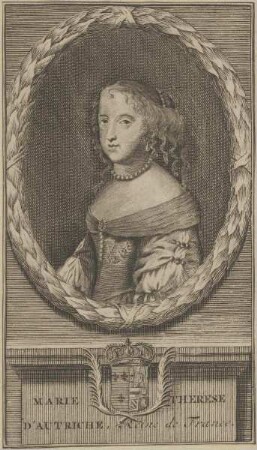 Bildnis von Marie Therese d'Autriche