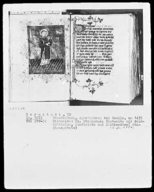 Tagzeiten — Stephanus, Folio 37verso