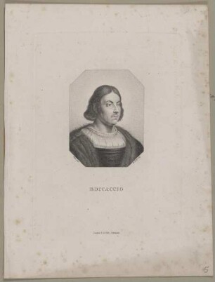 Bildnis des Giovanni Boccaccio
