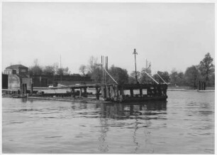 Altes Mittelleitwerk Binnenhafen Brunsbüttelkoog, Abbruch