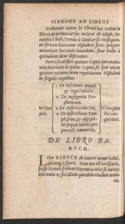 De Libro Baruch.