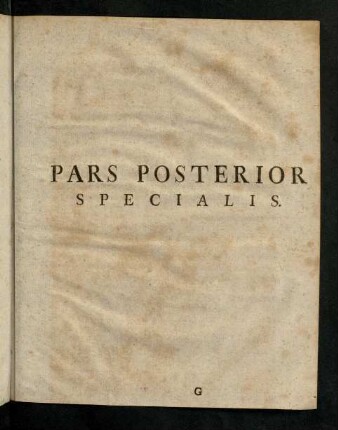 49-154, Pars Posterior Specialis