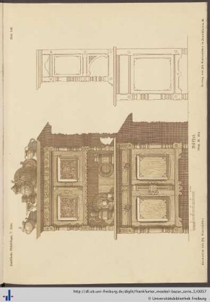 Blatt 103. Büffet (Vergl. Bl. 102).