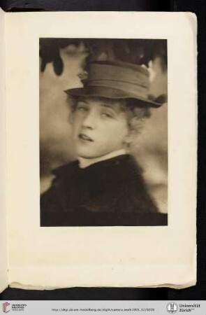[Alfred Stieglitz, VII. Miss S. R. (1904), photogravure from original negative]