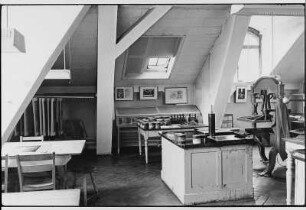 Das Atelier des Malers Karl-Georg Hirsch