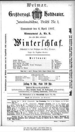 Winterschlaf