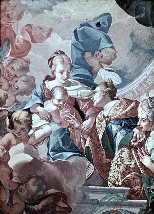 Mystische Vermählung der heiligen Katharina