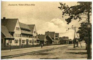 Lautawerk. Weber - Urban - Allee