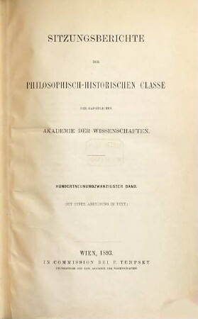 Sitzungsberichte. 129. 1893