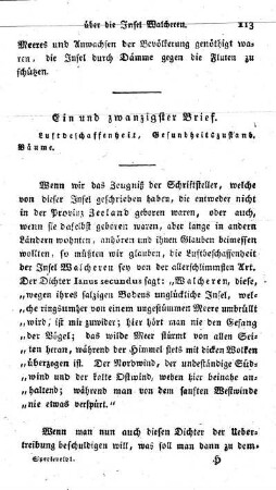 Luftbeschaffenheit. - Lebensweise. - Bäume.