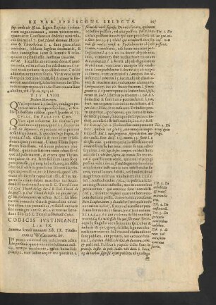 Codicis Iustinianaei Lib. IX. Summa brevis omnium Lib. IX. Titulorum ex Wes. oeconom. iur.