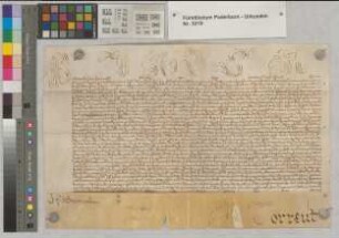 Papst Benedikt XIV. teilt dem Offizial zu Paderborn die Provision des Benefiziaten Henrich Wilhelm Spancken mit. USS
