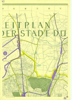 Leitplan der Stadt Düsseldorf, Industrie