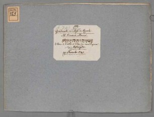 Ne timeas Maria, V (4), vl (2), clno (2), org, MH 409, g-Moll - BSB Mus.ms. 429 : [caption title:] Graduale in Missa de Rorate etc. // di G. Mich: Haydn mpria. // [binding title, by other hand:] Graduale in Miss: de Rorate. // Ne timeas Maria. // [Incipit] // 4 Voc: 2 Viol: 2 Clarin: con Organ. // di MHaydn. // 29 Novembr 1785