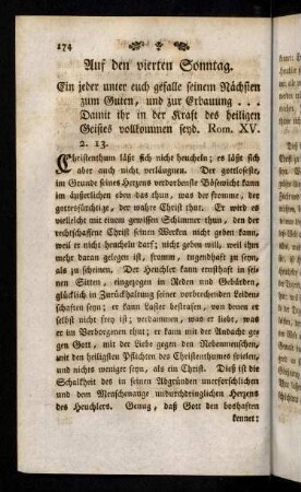 174-178, Christenthum laeßt sich nicht heucheln; es ...