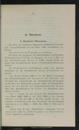 II. Thierärzte