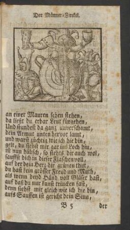 [Der Narr auf der Flaschen.]