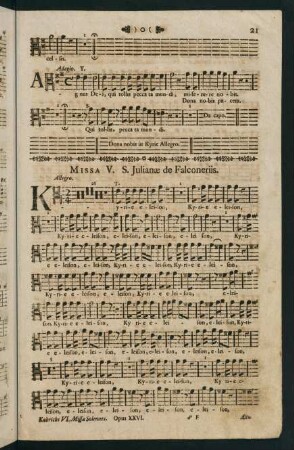 21-31, Missa V. - Missa VI.