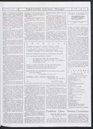 Periódicos, libros, revistas, comentarios
