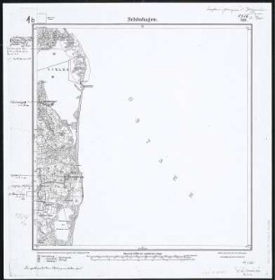 Meßtischblatt 210 : Schönhagen, 1920 : Schönhagen. - Aufn. 1877, hrsg. 1879, Aufldr. 1920. - 1:25000. - [Berlin]: Reichsamt für Landesaufnahme, 1920. - 1 Kt.