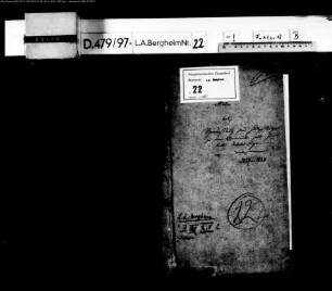 Vermessung der Holzschläge in den Gemeinde- und Instituts-Waldungen