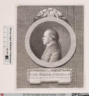 Bildnis Carl Friedrich Steinbach