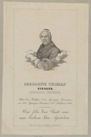 Bildnis des Greogorius Thomas Ziegler