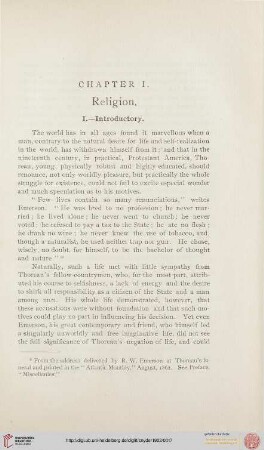 Chapter I.: Religion