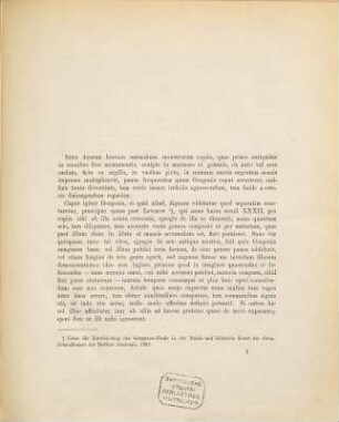 Specimen literarium inaugurale de Gorgone