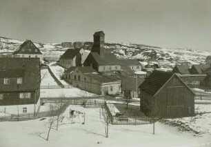 Neubau: Förderturm nach 1945