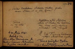 Weihenmaier, Veit Friedrich. Tübingen, 20.12.1703.