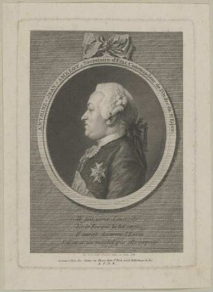 Bildnis des Antoine-Jean-AmelotBildnis des A. J. Amelot