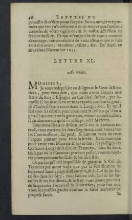Lettre XL. - XLIX.