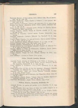 Crítica, historia literaria, ensayos