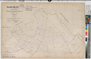 Langenholthausen (Balve), Blintrop (Neuenrade), Umlegung Langenholthausen-Blintrup, Bl.11 Urkarte I Garbeck Flur 3