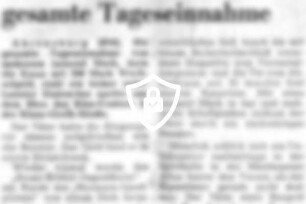 Einbrecher stahlen die gesamte Tageseinnahme