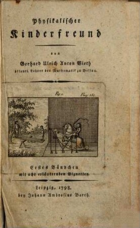 Physikalischer Kinderfreund, 1