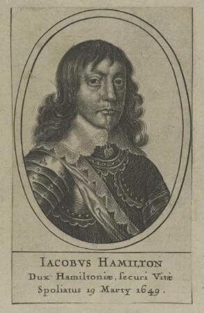 Bildnis des Iacobus Hamilton