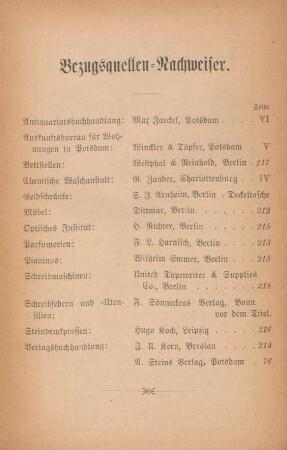 Bezugsquellen-Nachweiser