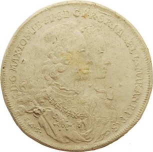 Kurfürst Maximilian III. und Kurfürstin Maria Anna - Vermählung