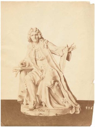 Berliner Schloss, Berlin Biscuitfigur »Moliere« (Sèvres-Porzellan): Ansicht