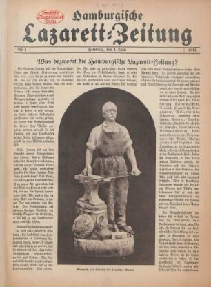 1915: Hamburgische Lazarett-Zeitung