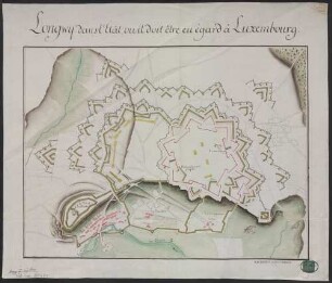 Longwy dans l'État, ou il doit être eu égard à Luxembourg - BSB Cod.icon. 180 ufs