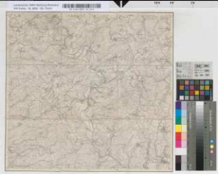 [Topographische Karte 1 : 25.000 (Meßtischblätter): Nördliche Rheinprovinz und angrenzende Gebiete]. 3158, [5410] Waldbreitbach 50°30' - 25°0' F. Hauptvertrieb d. Karten de. Kgl. Landesaufnahme. R. Eisenschmidt, Verlagsbuchhandlung. Berlin NW., Dorotheenstr. 70a. Im deutschen Offiziersverein