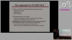 FLOSS Tools for High Level Synthesis: Integrating the FPGA into the Operating System