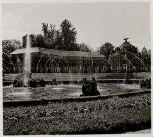 Bayreuth, Eremitage, Neues Schloß, Wasserspiele