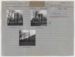 Straßenansichten. Berlin, Köpenick, An der Wuhlheide
