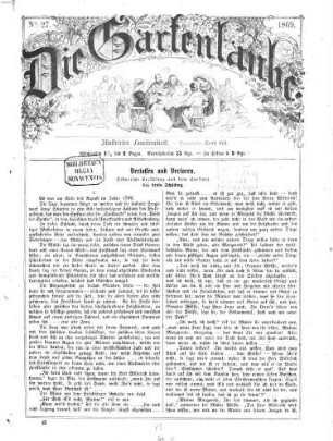 Die Gartenlaube : illustrirtes Familienblatt. 1869,2, 1869,[2]
